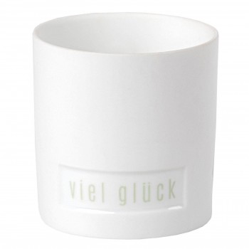 Blumengruß Lichtlein Viel Glück 5x5,5cm von Räder