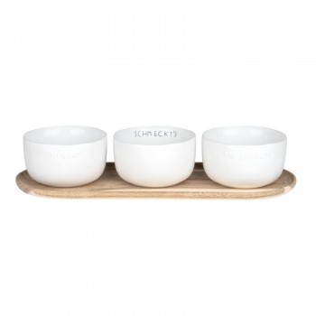 Schalen 3er Set Gemeinsam schmeckts am besten Dining von Ränder Design