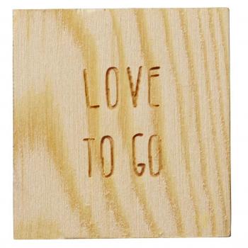 Preview: Glückskästchen Love to go Herz Herzstücke Räder Design