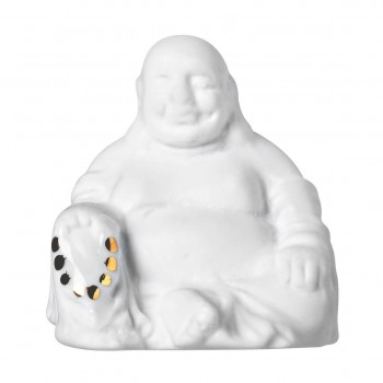 Glückskästchen Relax Budda 4,5x4,5x3,5cm Herzstücke Räder Design