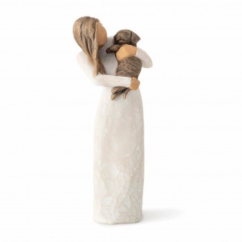 Adorable you (dark dog) Du bist bezaubernd Figur von Willow Tree