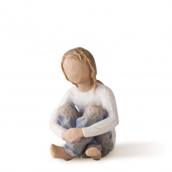 Spirited Child Beherzigtes Kind Figur von Willow Tree