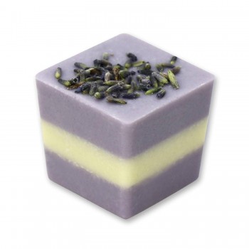 Badebutter-Würfel Lavendel von Florex 50g