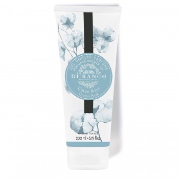 Baumwoll-Moschus Duschgel 200ml von Durance