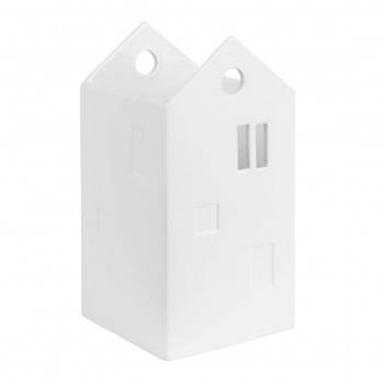 Haus der schönen Dinge Wohnhaus 10x10x20cm Räder Design