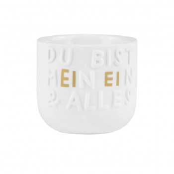 Eierbecher Ein & Alles 5x4,5cm von Räder Design