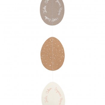 Kette Frohe Ostern dreisprachig 75cm Ostern von Räder Design, Räder Design Kette Frohe Ostern