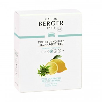 Autoduft Nachfüller Zeste de Verveine 2 Stück Maison Berger