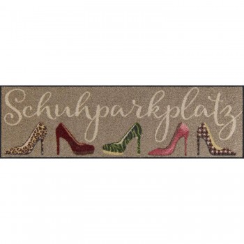 Schuhparkplatz Stiletto 30x100cm Fußmatte Salonloewe