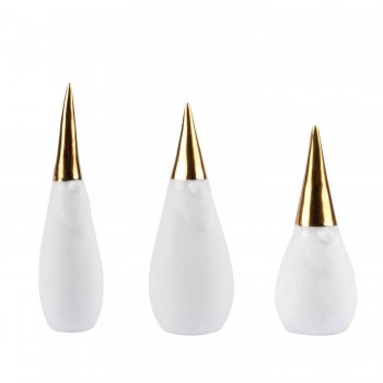 Santa gold 3erSet 5-9cm Living von Räder