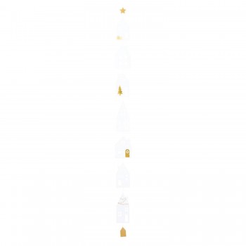 Kette Häuschen Winterstadt lang 83,5cm Living von Räder Design