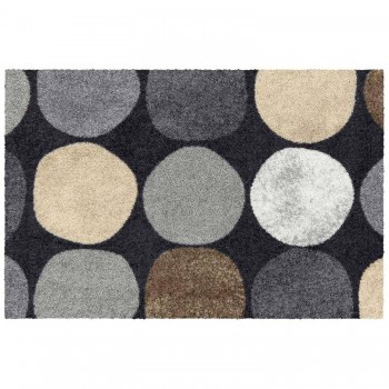 Dots pattern city chic Wohnmatte ohne Rand 50/75 Fußmatte Salonloewe