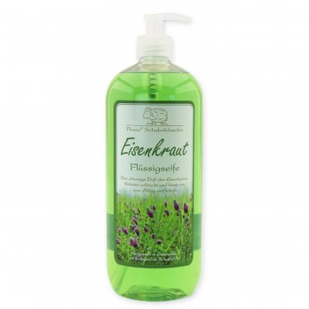 Eisenkraut Flüssigseife Nachfüllflasche mit Pumpspender FLOREX 1000ml
