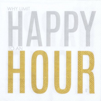 Happy Hour Lunch Serviette von Räder Design