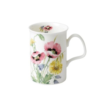 Rosa Mohn English Meadow Becher Lancaster von Roy Kirkham 320ml