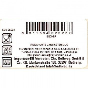 Becher Lancaster 2er-Set Redoute Rose 250ml Roy Kirkham