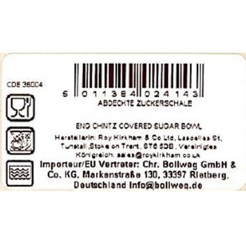  Zuckerdose mit Deckel English Rose Roy Kirkham