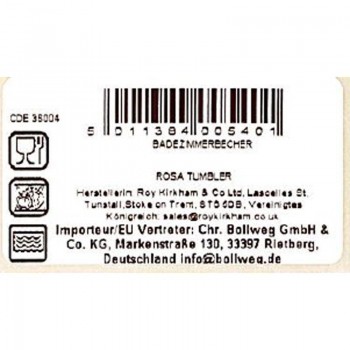 Becher ohne Henkel 320ml Redoute Rose von Roy Kirkham