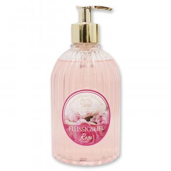 Rose Flüssigseife im Spender FLOREX 500ml
