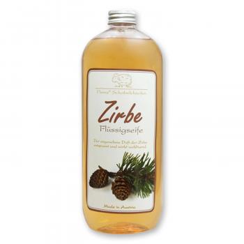 Zirbe Flüssigseife Nachfüllflasche FLOREX 1000ml