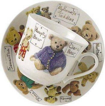 Jumbotasse My Favorite Teddies von Roy Kirkham 450ml