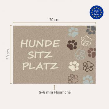 Preview: Hunde SitzPlatz randlos 50x70cm Salonloewe