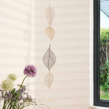 Preview: Blätterkette Girlande 106cm Räder Design