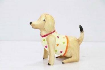 Preview: Hunde 3er Set sitzend mittel 22x9x19 cm von Exner