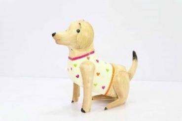 Preview: Hund 3er Set stehend groß 28x12x27cm Exner
