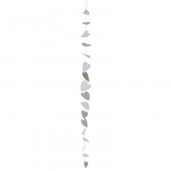 Tanzende Herzen weiß 140cm Zuhause von Räder Design