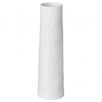 Preview: Vase Text schmal Raumpoesie Zuhause von Räder Design 17cm