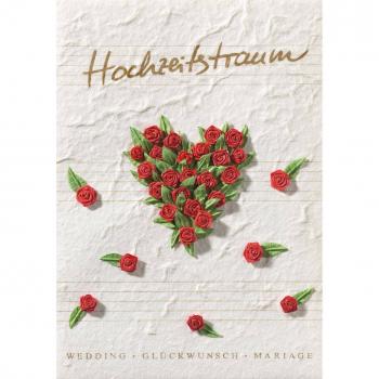 Grußkarte Hochzeit - Hochzeitstraum - von Räder Design.