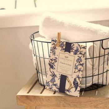 Preview: Classic Linen - Saubere Wäsche Duft Sachet Large von Greenleaf – langanhaltender Raumduft für Zuhause & unterwegs