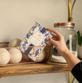 Preview: Classic Linen - Saubere Wäsche Duft Sachet Large von Greenleaf – langanhaltender Raumduft für Zuhause & unterwegs