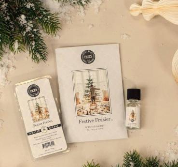 Preview: Festive Frasier Duftsachet Large von Bridgewater