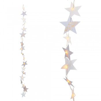 Kette Sternenlichter LED gold 1m Weihnachtszauber von Räder Design