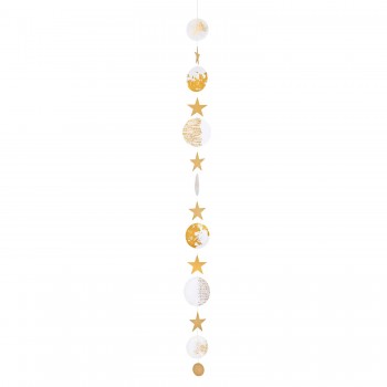 Sternenkreiskette gold 120cm Living von Räder