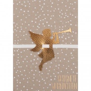 Weihnachtskarte Gesegnete Weihnachten von Räder Design