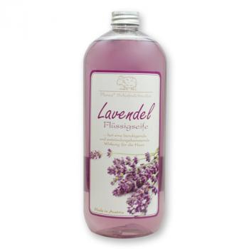 Lavendel Flüssigseife Nachfüllflasche FLOREX 1000ml