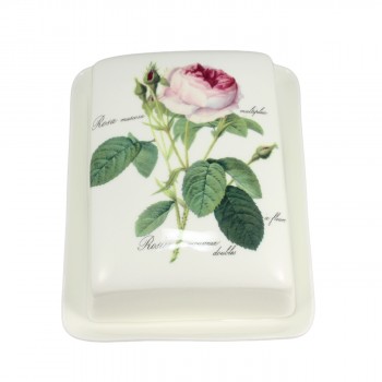 Butterdose Redoute Roses von Roy Kirkham