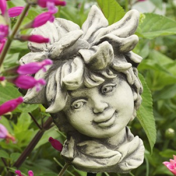 Blumenkind Margarite Gartenfigur 17cm Zauberblume