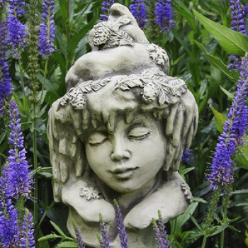 Blumenkind Winter Gartenfigur 21cm Zauberblume