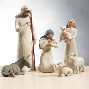 Die HEILIGE FAMLIE Nativity Krippenfiguren von Willow Tree