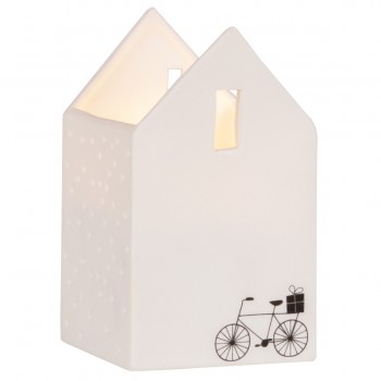 Lichtspielhaus Zuhause ist es 5x5x8,5cm Räder Design