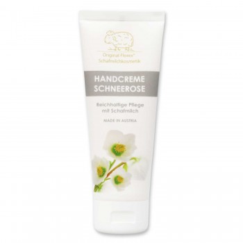 Schneerose Handcreme mit Schafmilch 75g von Florex