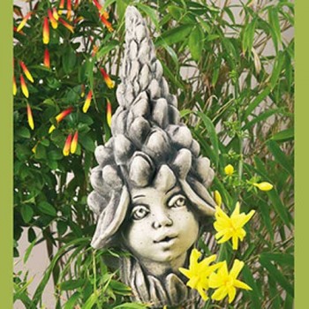 Blumenkind Lupine Gartenfigur 25,5cm Zauberblume