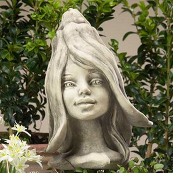 Blumenkind Schneeglöckchen Gartenfigur 20cm von Zauberblume