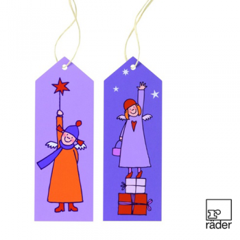 Himmlische Schwestern Geschenkanhänger LILA von Räder