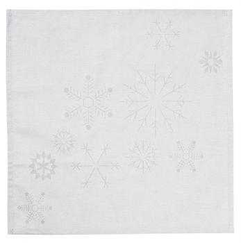 Stoff-Servietten 2erSet 40x40cm Wintertafel von Räder