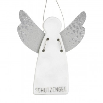 Schutzengel groß silber Giving 6,5x9cm von Räder